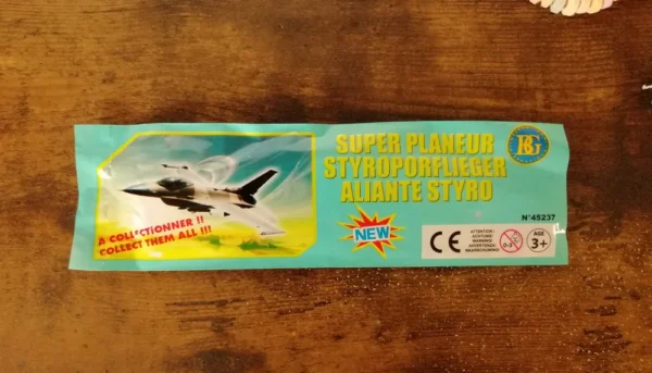 avion retro polystyrene